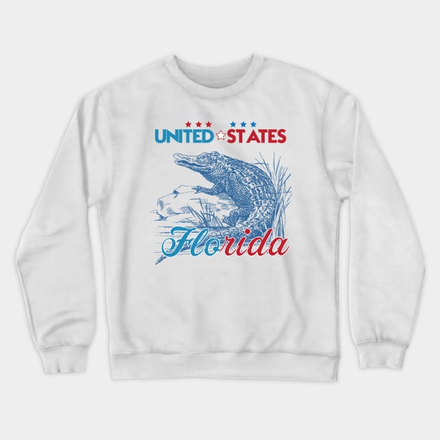 FLORIDA Crewneck Sweatshirt by theanomalius_merch